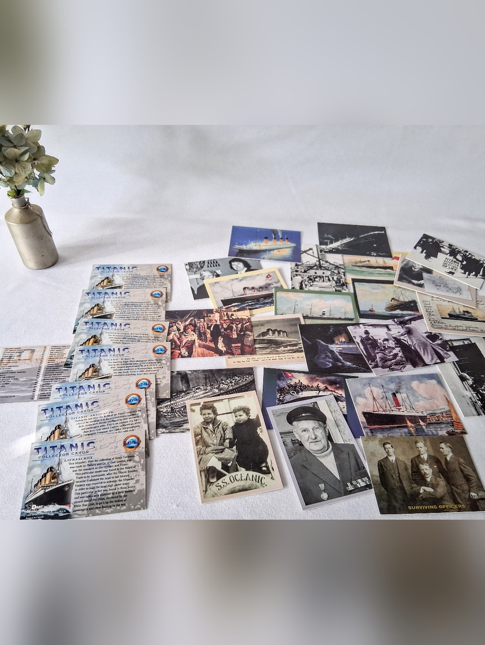 Titanic Collectors Card - New - 72 Authentic Photos w/ Summaries